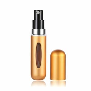 NEW Mini-Refillable Perfume Atomizer in Gold